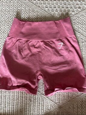 Gymshark Seamless High-Waist Bike Shorts in Dusty Rose
